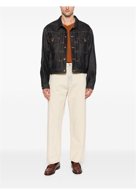 pantaloni landon uomo blu sabbia CARHARTT WIP | I03046801.SN